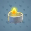 Love Candle #8612