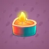 Love Candle #8624