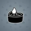 Love Candle #864