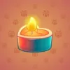 Love Candle #8649