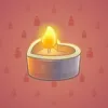 Love Candle #8666
