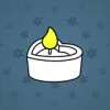 Love Candle #8676
