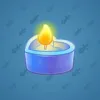 Love Candle #8681