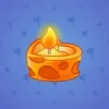Love Candle #8694