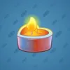 Love Candle #8701