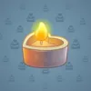 Love Candle #8918