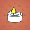 Love Candle #8988