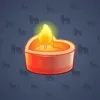 Love Candle #9040