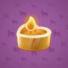 Love Candle #9057