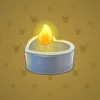 Love Candle #9077