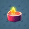 Love Candle #9082