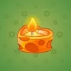 Love Candle #9096