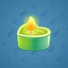 Love Candle #9102