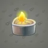 Love Candle #9127