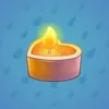 Love Candle #9177