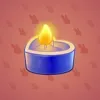 Love Candle #9186