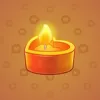 Love Candle #9201