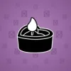 Love Candle #9205
