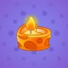 Love Candle #9262