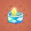 Love Candle #9363