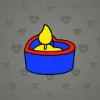 Love Candle #9407