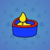Love Candle #9414