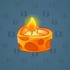 Love Candle #9505