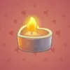 Love Candle #9513