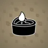 Love Candle #9537