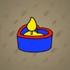 Love Candle #9589