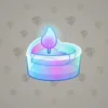 Love Candle #9602