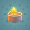Love Candle #9662