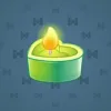 Love Candle #9663