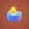 Love Candle #9684