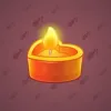 Love Candle #9687