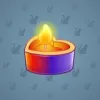 Love Candle #9762