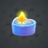 Love Candle #9807