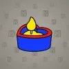 Love Candle #9821