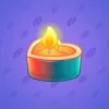 Love Candle #9842