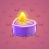 Love Candle #9843