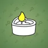 Love Candle #9847