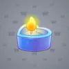 Love Candle #9866