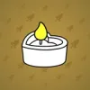 Love Candle #9905