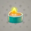 Love Candle #9964