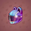 Neko Helmet #7034