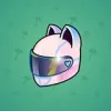 Neko Helmet #9678