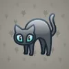 Scared Cat #10104
