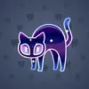 Scared Cat #10243