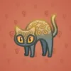 Scared Cat #10360
