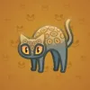 Scared Cat #10599